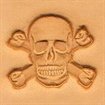 3D Stamp - Skull and Crossbones