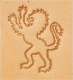 3D Stamp - Lion Left