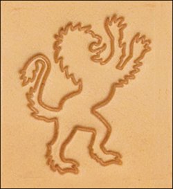 3D Stamp - Lion Right