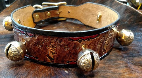 Handmade Leather Santa Belts 38