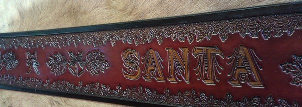 Santa Belt by New Creation Leathercraft 17